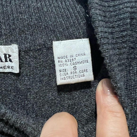 Braemar Men's Classic cashmere high‎ neck Sweater S - Picture 3 of 6